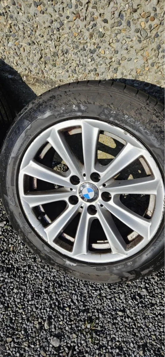 BMW 17" Alloys Wheels Tyres - Image 1