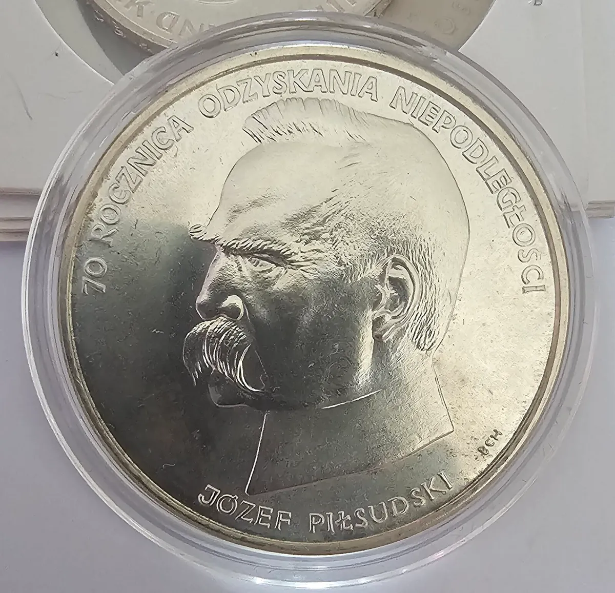 1988 poland silver coin - Image 1