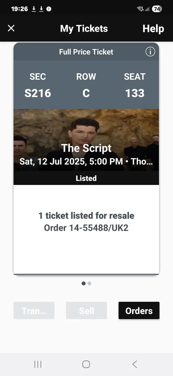 Concert tickets - Image 2