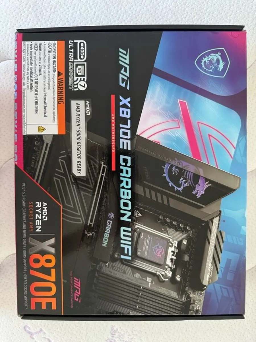 Msi Mpg X870e Carbon Wifi - Image 1