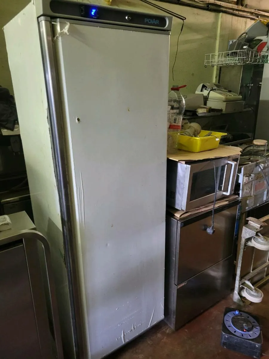 Fridge Upright Stainless Steel POLAR - Image 1