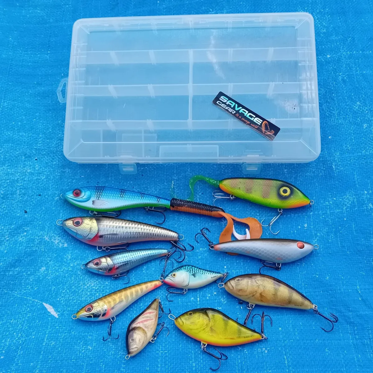 Box of Pike Lures - Image 2