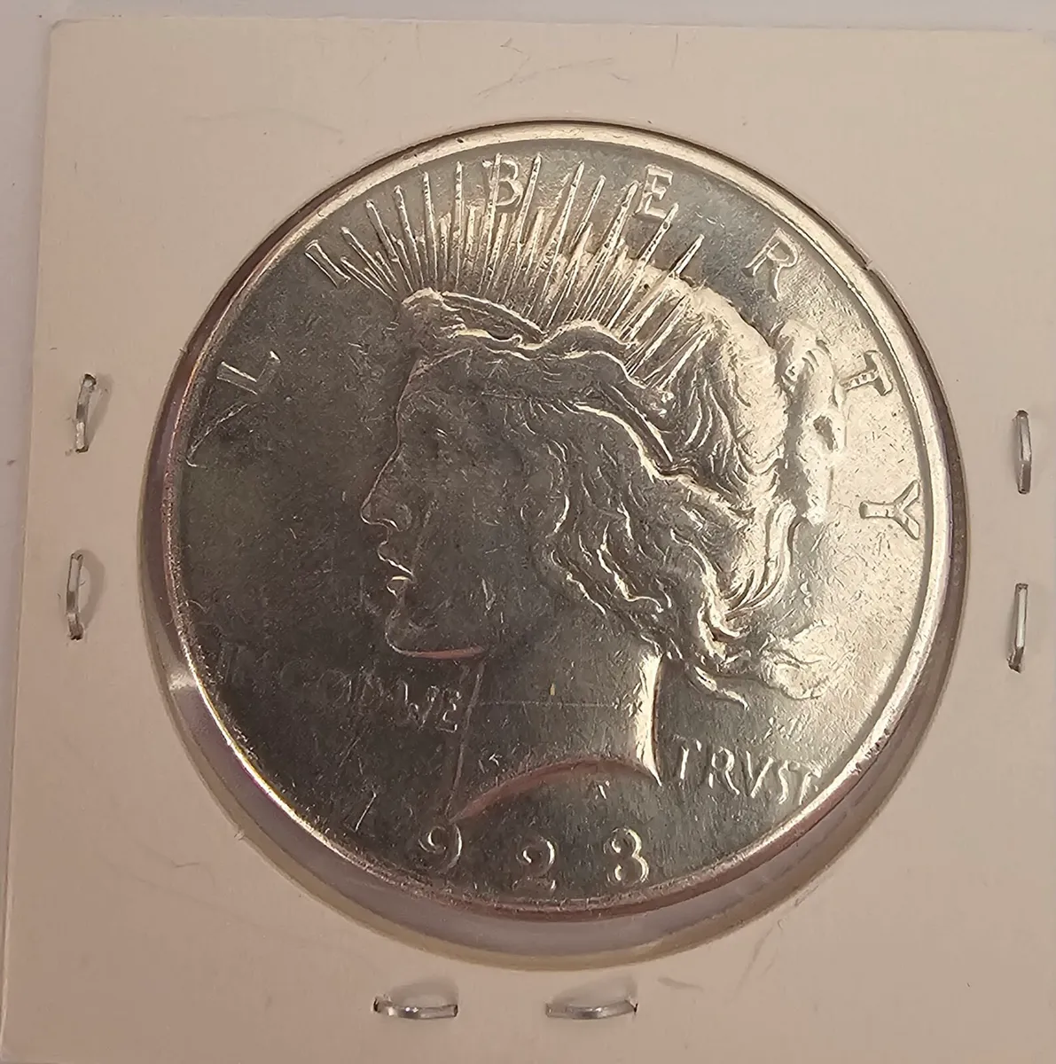 1923 silver peace dollar - Image 1