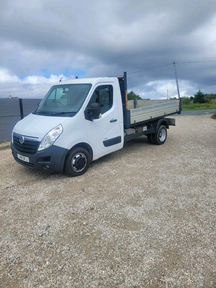 2018 vauxhall movano tipper - Image 3
