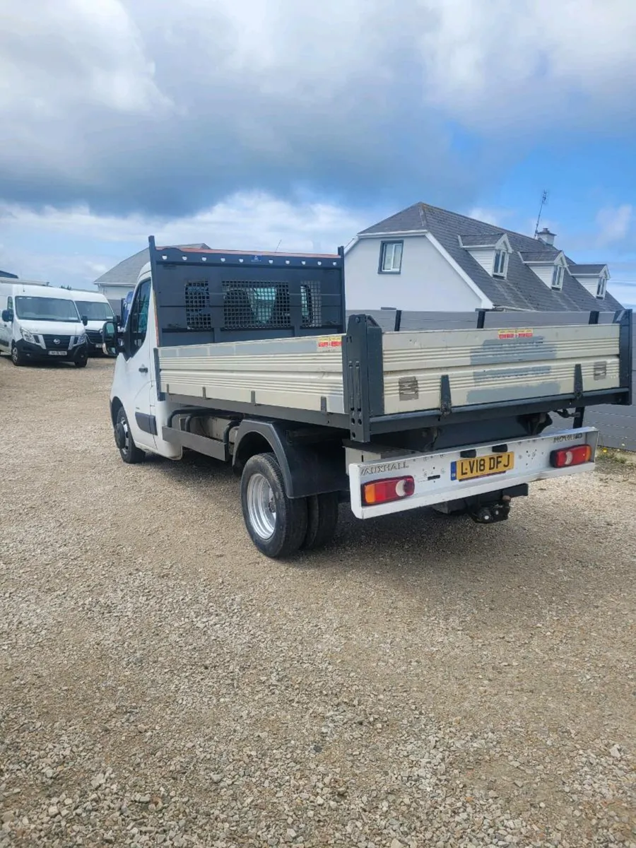 2018 vauxhall movano tipper - Image 4