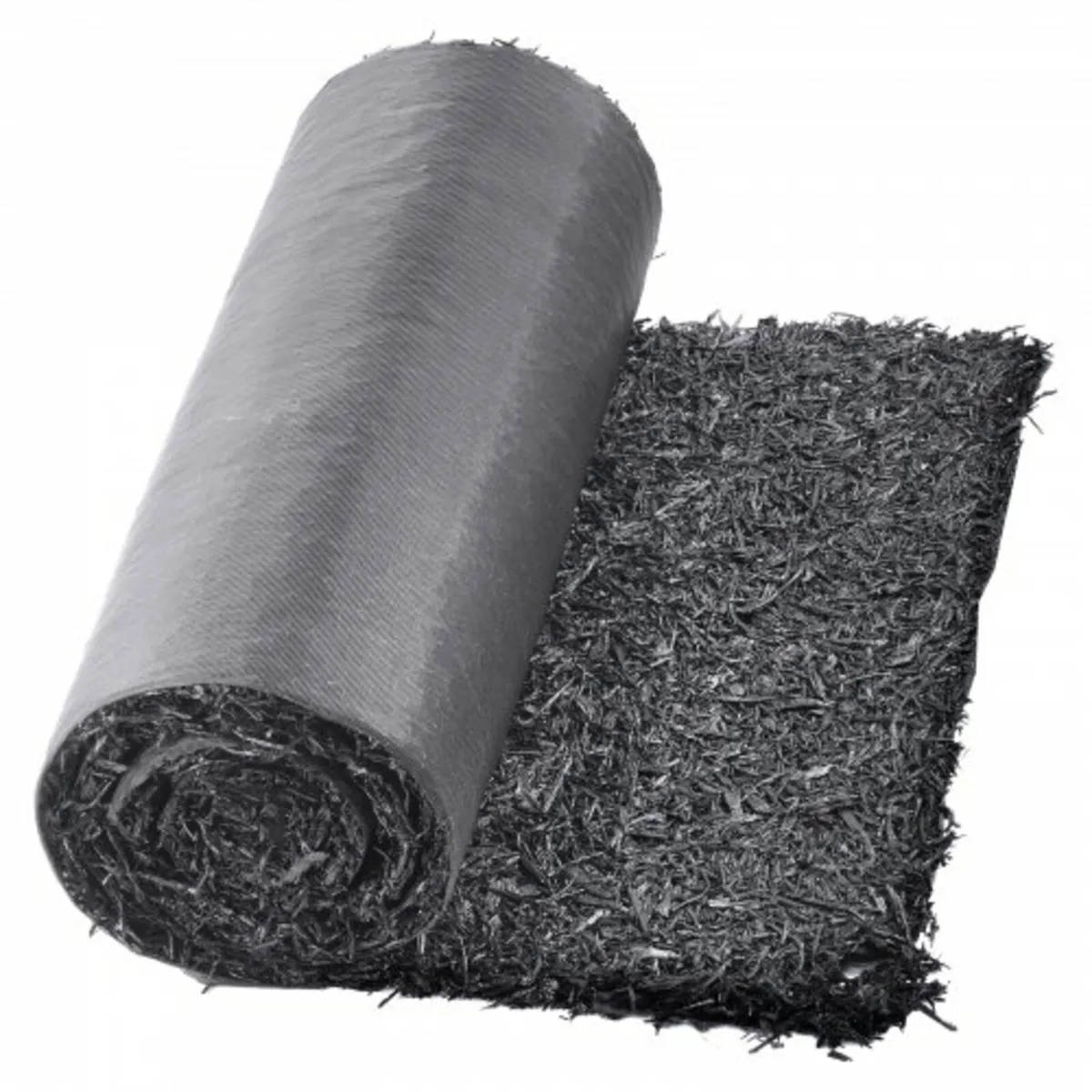 2 Rolls Rubber Mulch Roll for Landscaping 96 x 22i - Image 1