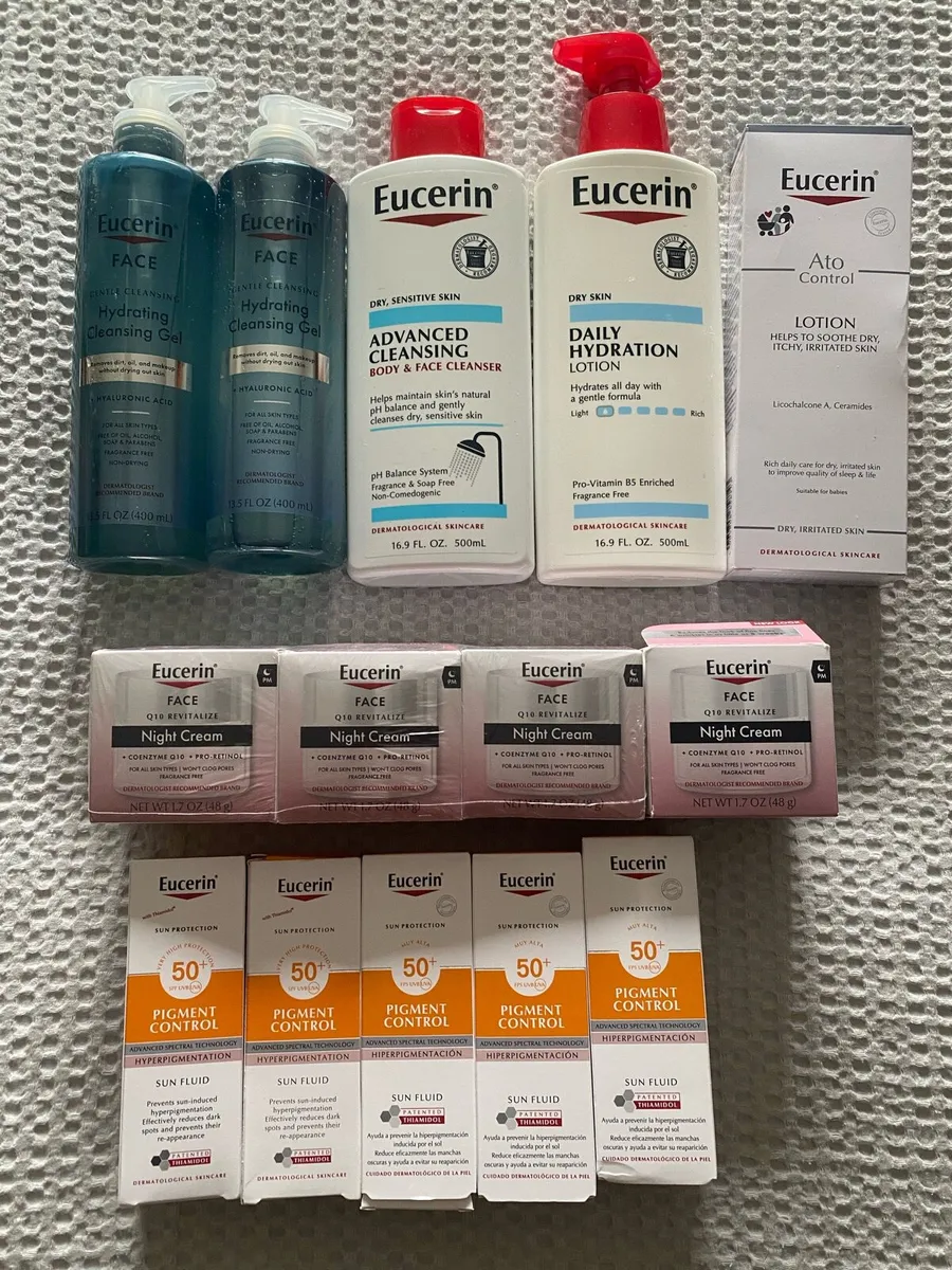 Eucerin skin products