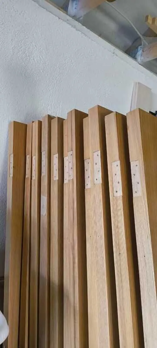 11 Internal Doors - Oak veneer inc. hardware - Image 3