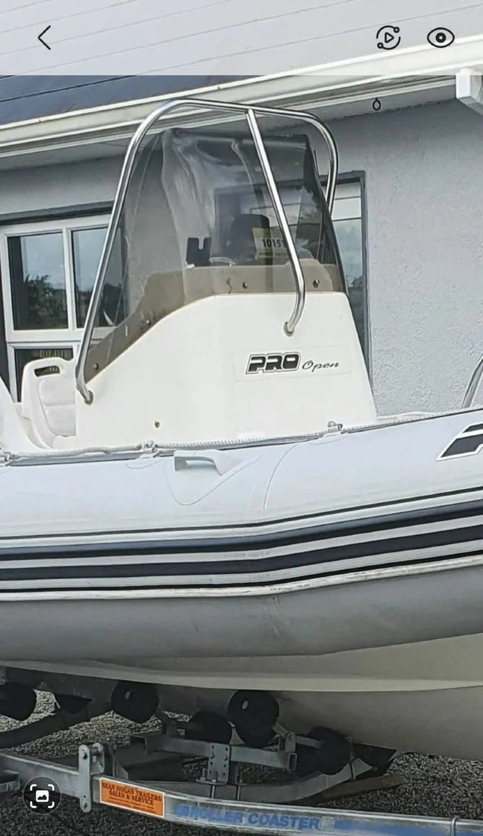 Zodiac Open Pro 550 RIB & Trailer - Image 2