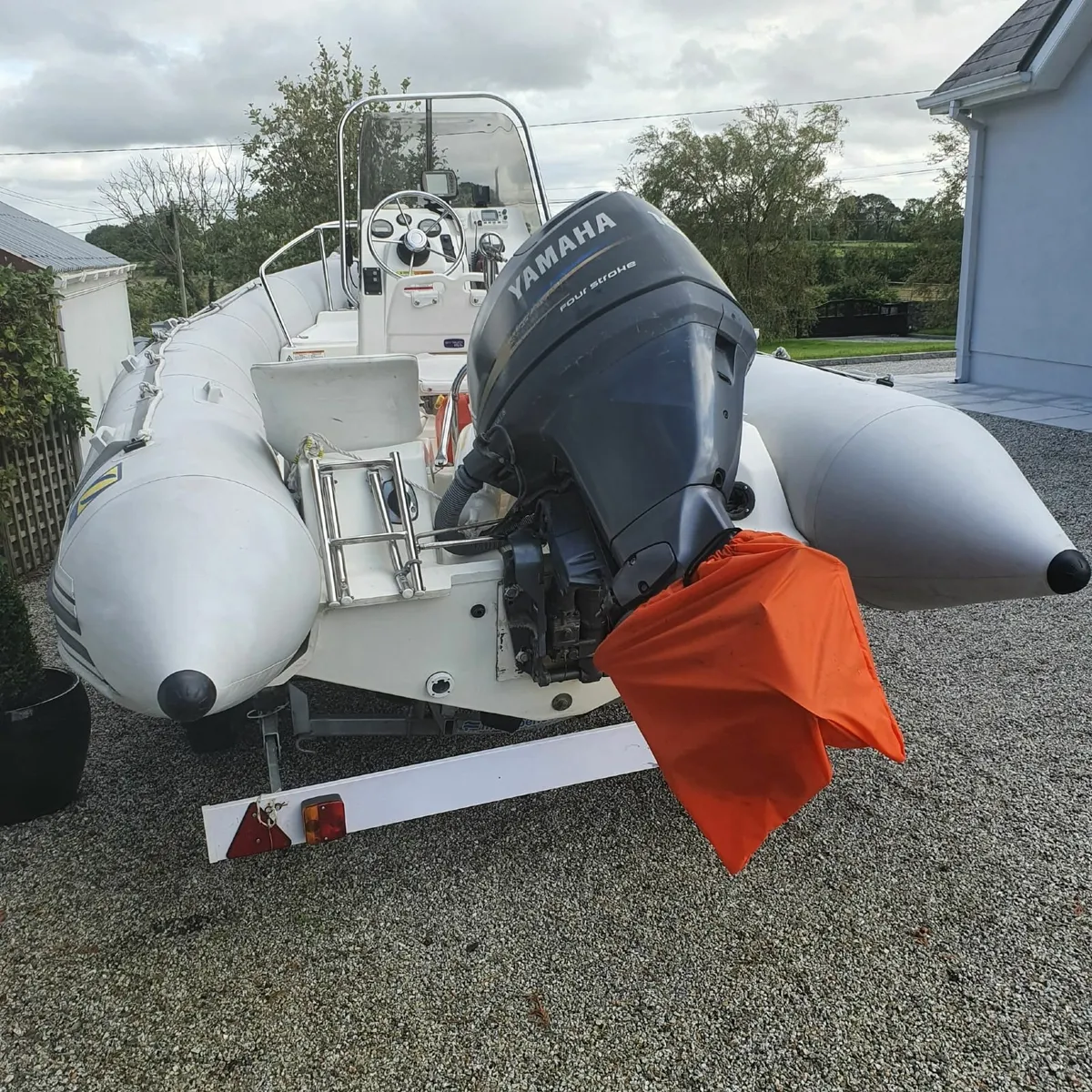 Zodiac Open Pro 550 RIB & Trailer - Image 4