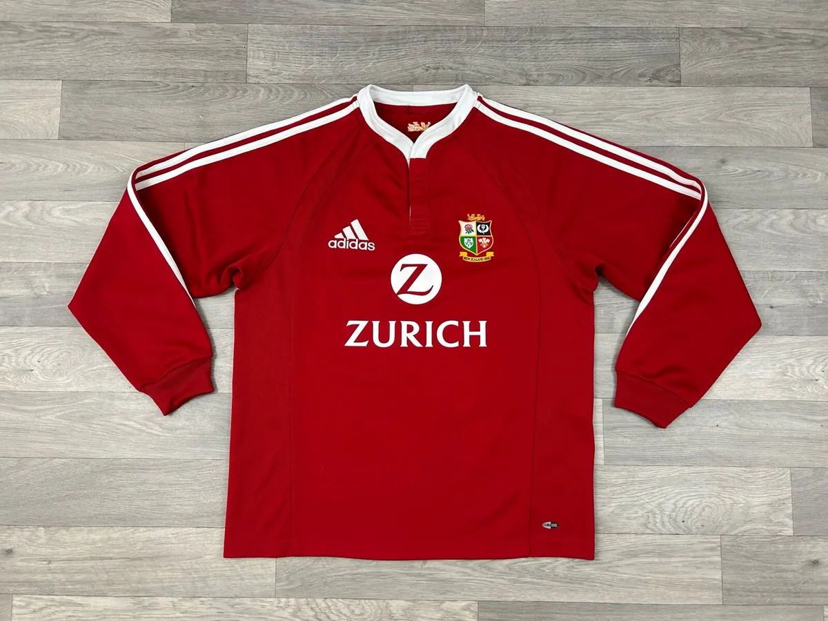Vintage 2005 Adidas British & Irish Lions Jersey M - Image 1