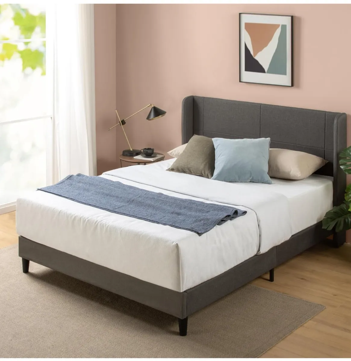 Double Bed frame  Bed 135x190 cm  25 cm Height - Image 3