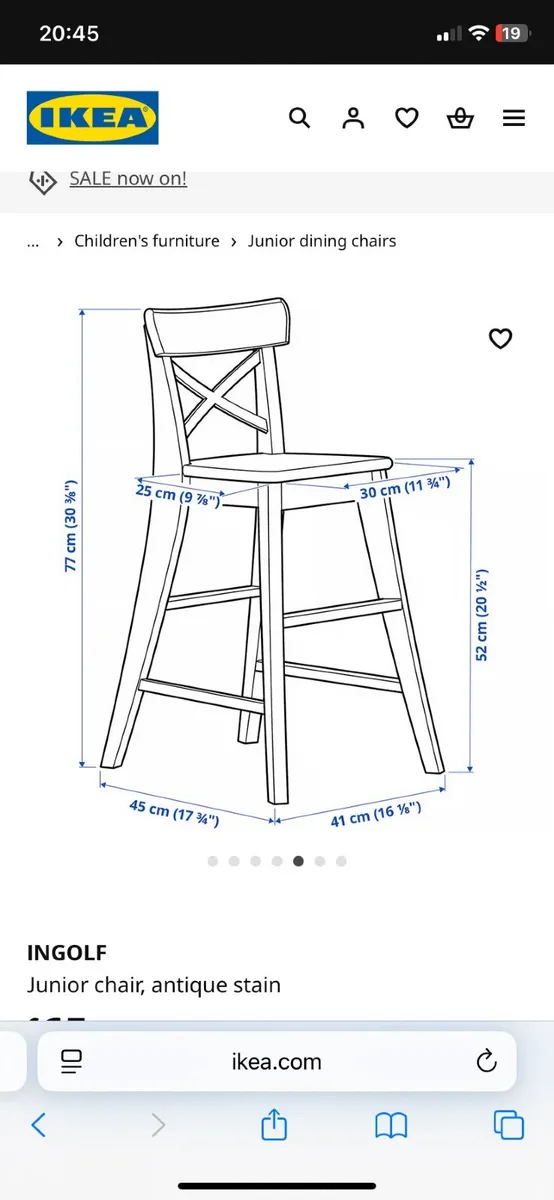 Ikea Junior chair ingolf - Image 2