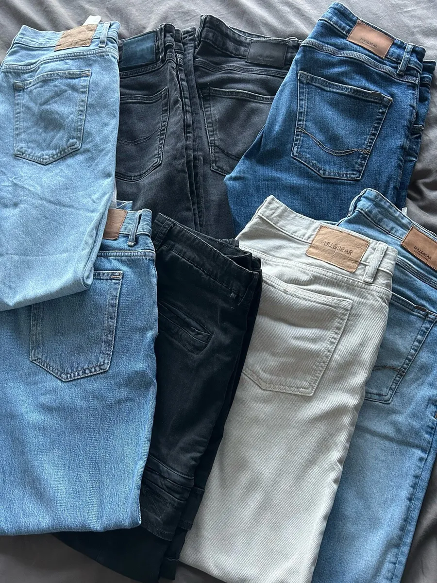 8-pack jeans - Pull&Bear - Size32 - Image 1