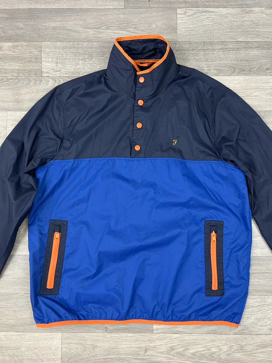 Farah 100 Lightweight Windbreaker Anorak Jacket - Image 2