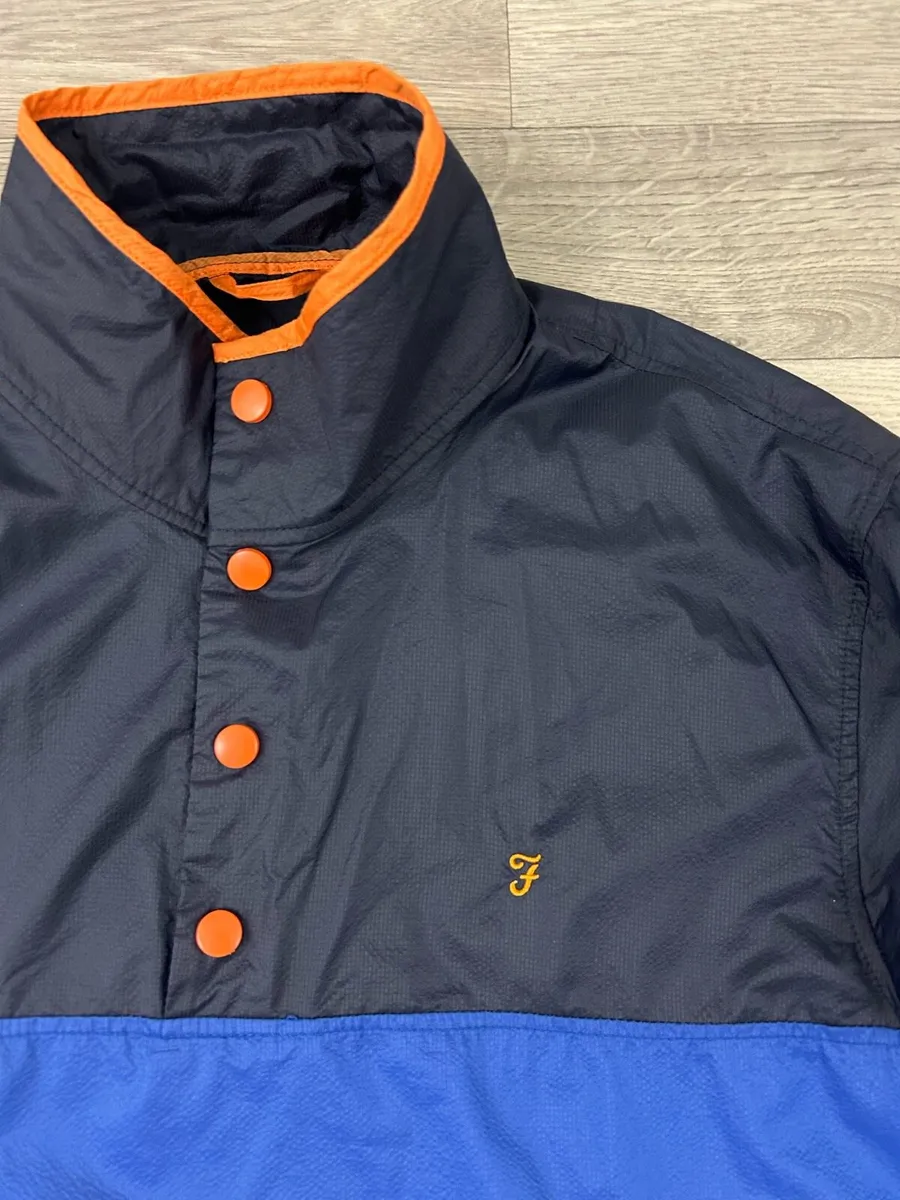 Farah 100 Lightweight Windbreaker Anorak Jacket - Image 3