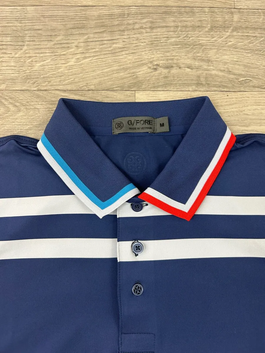 G/Fore Golf Polo Shirt Mens Medium - Image 3