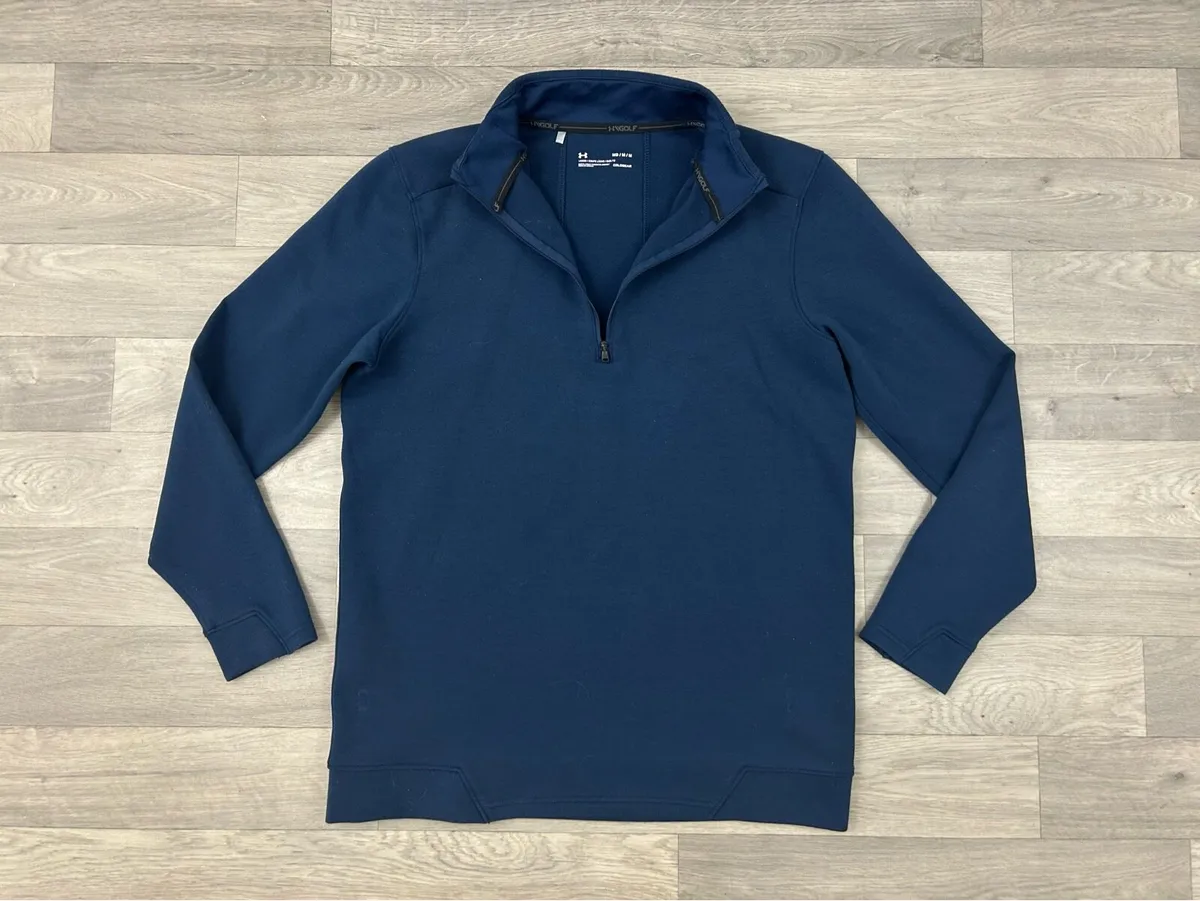 Under Armour Golf Half zip Jumper Mens Medium - Image 1