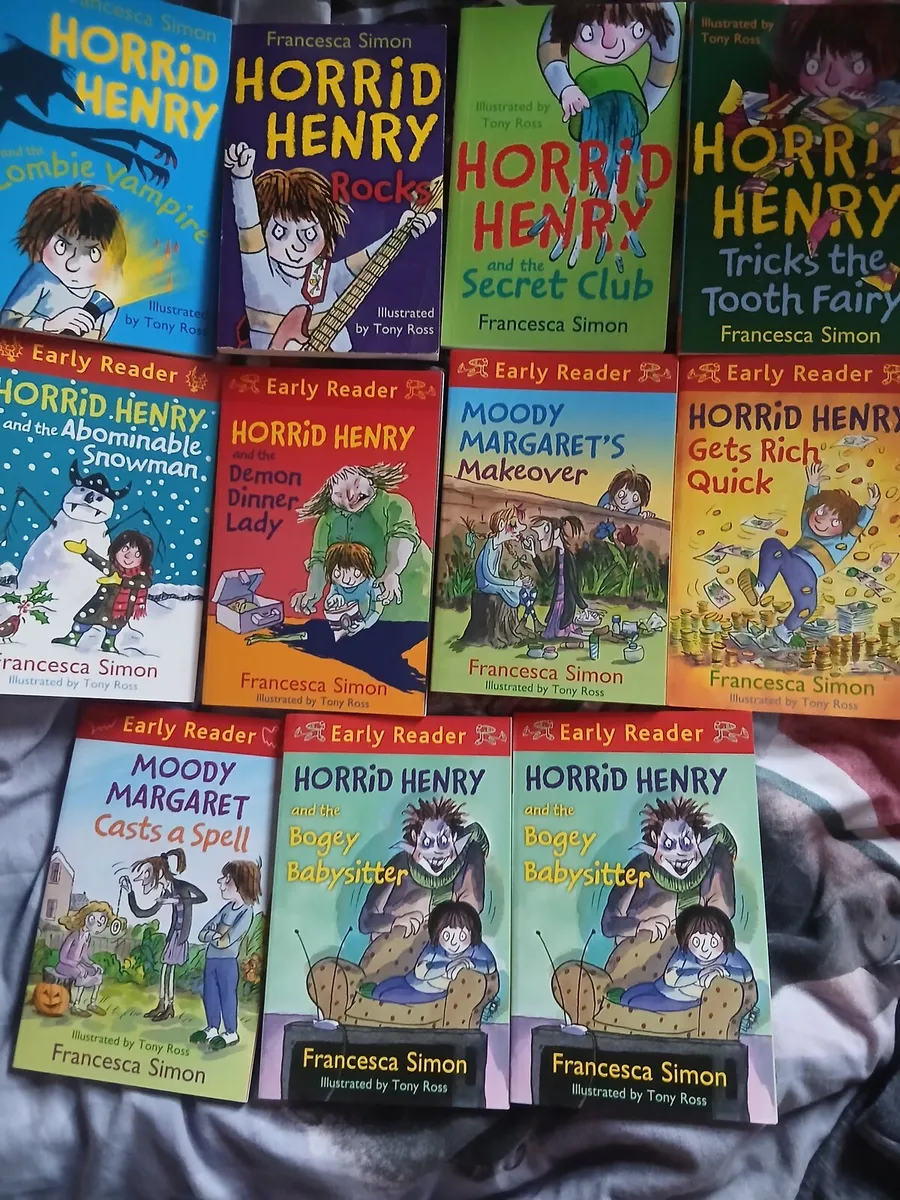 Horrid henry books