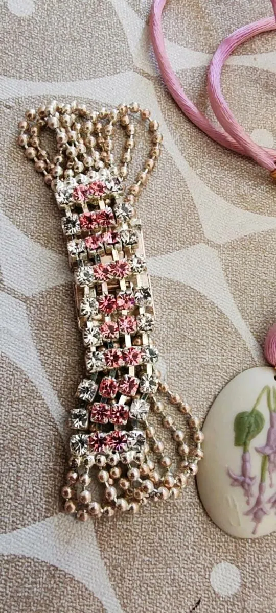 Retro ceramic pendant and brac - Image 3