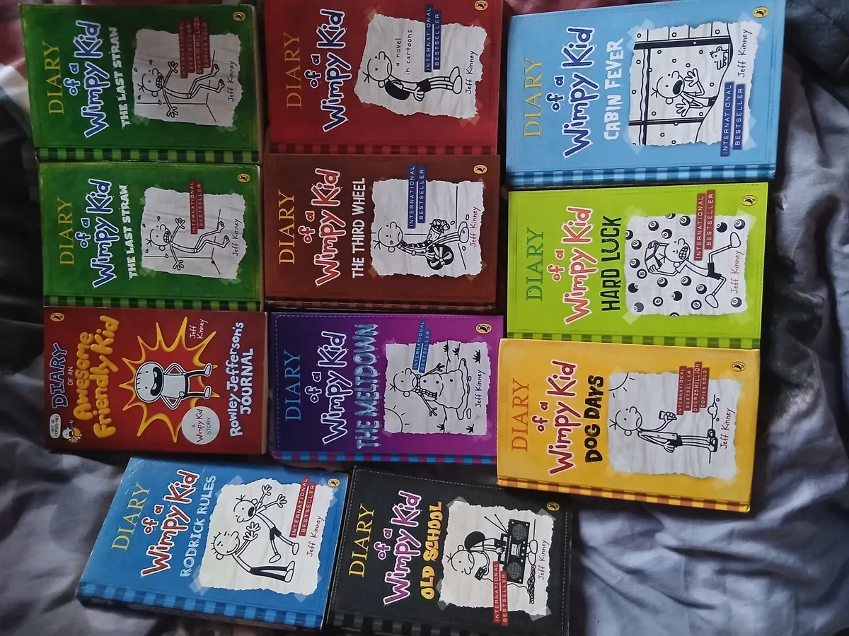 Diary of whimpy kid books