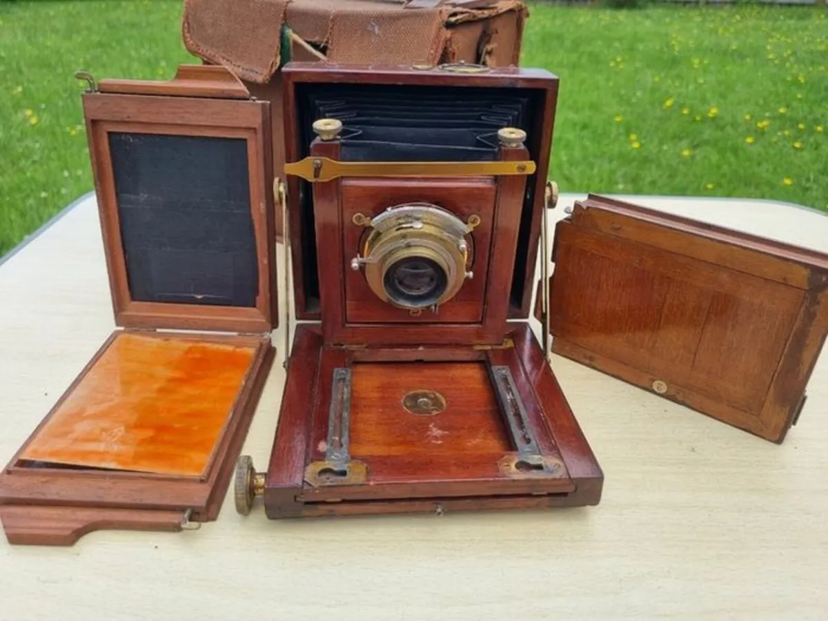 Vintage Wooden camera  Eastman Kodak co 1897 - Image 3
