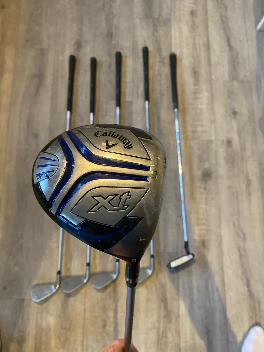 Junior calaway golf clubs. Driver putter 6-pw bag - Image 3