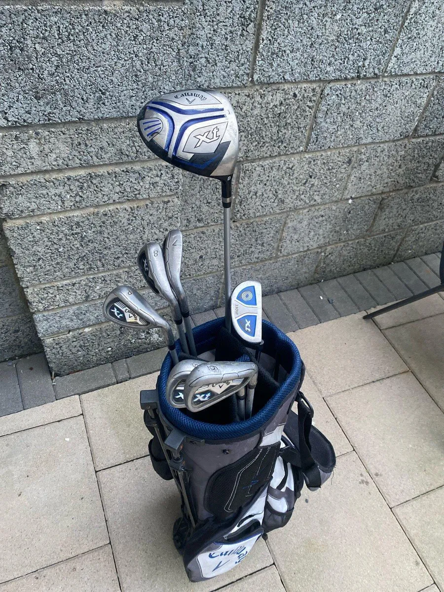 Junior calaway golf clubs. Driver putter 6-pw bag - Image 1