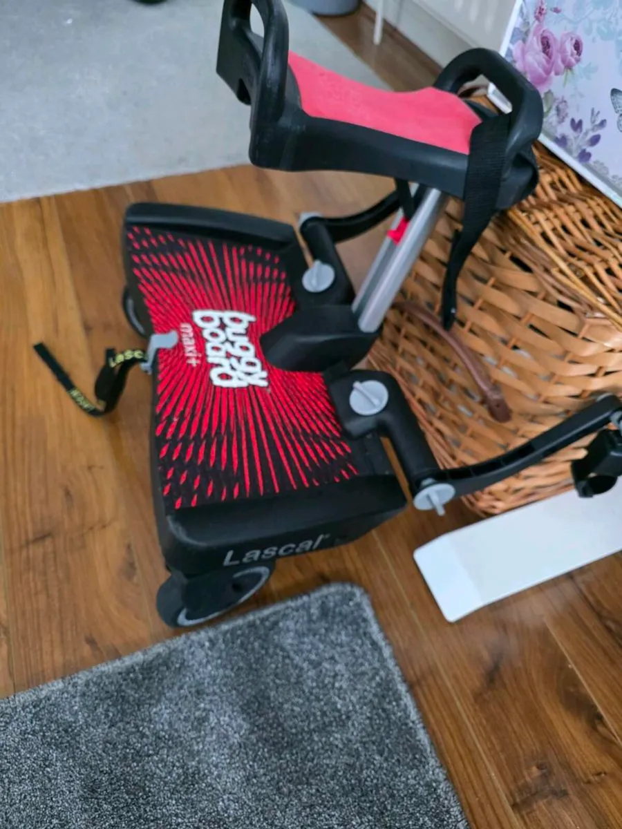 Buggy board with seat - Image 1