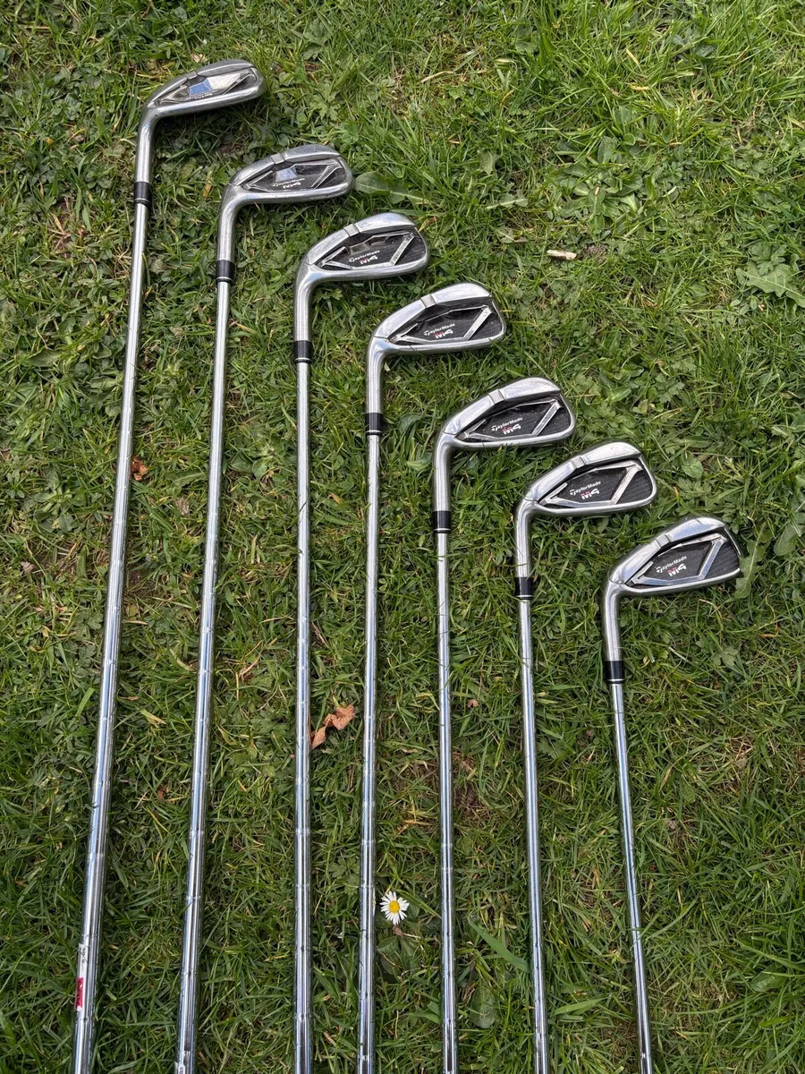 Left handed Taylormade m4 irons - Image 2