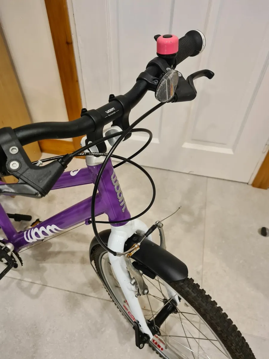 Purple Woom Original 4 Kids Bike with Warranty - Image 2