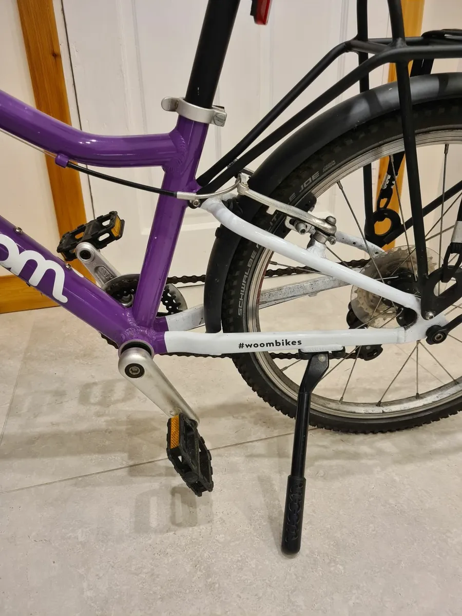 Purple Woom Original 4 Kids Bike with Warranty - Image 4