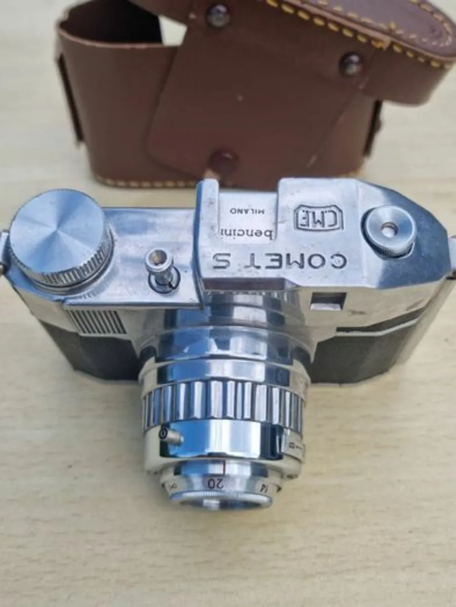 Vintage Italian Bencini Comet S Camera - Image 4