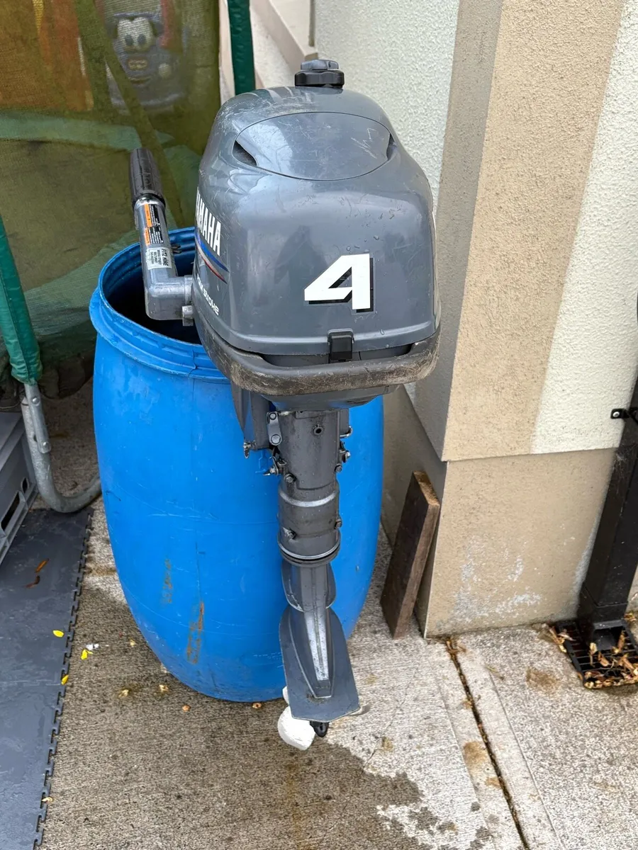 Yamaha 4hp outboard - Image 4