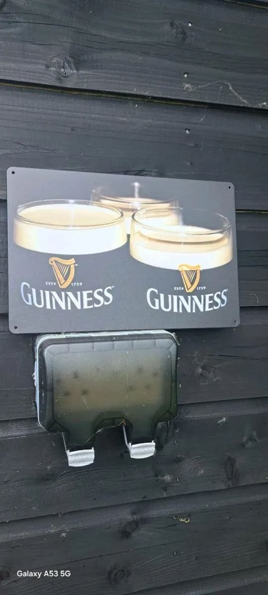 All Guinness metal signs  €15 each - Image 3