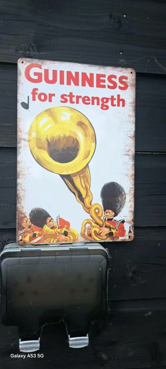 All Guinness metal signs  €15 each - Image 4