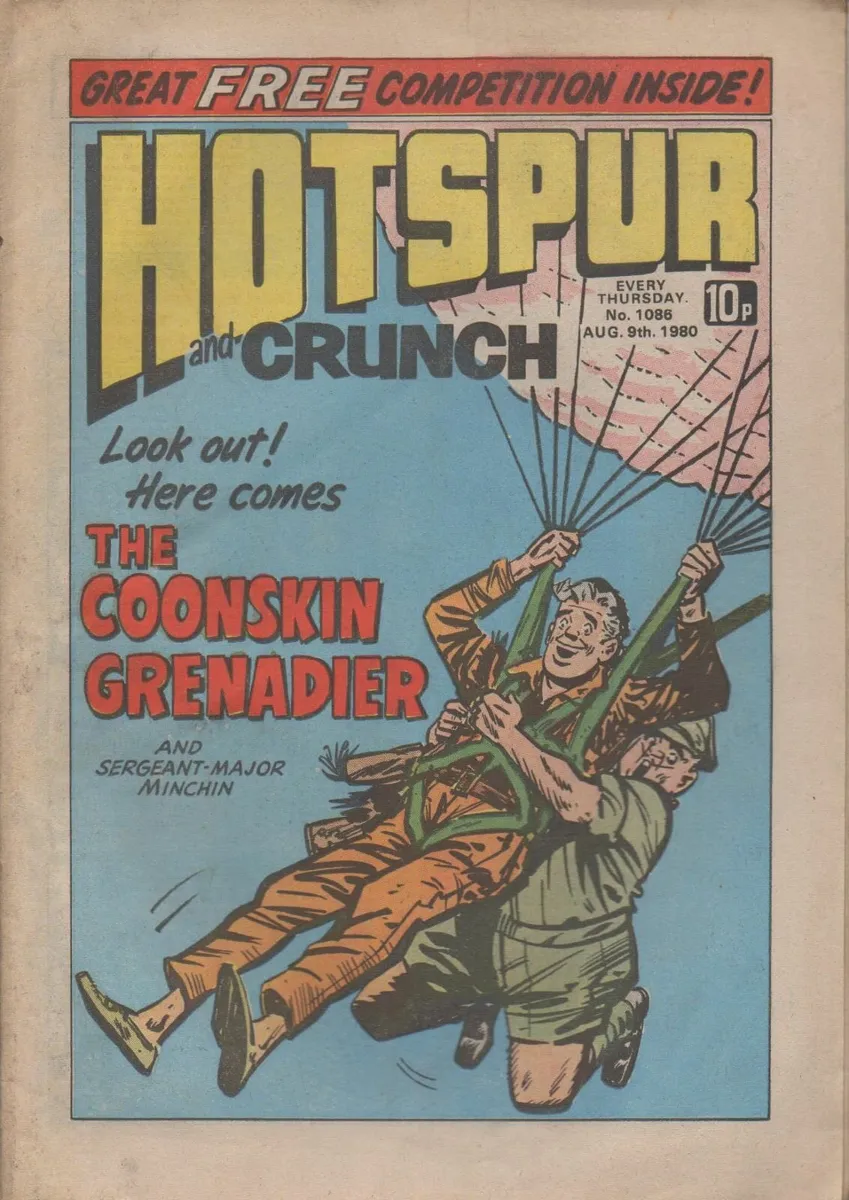HOTSPUR & CRUNCH #1086 (9TH AUG 1980) DC THOMSON - Image 1