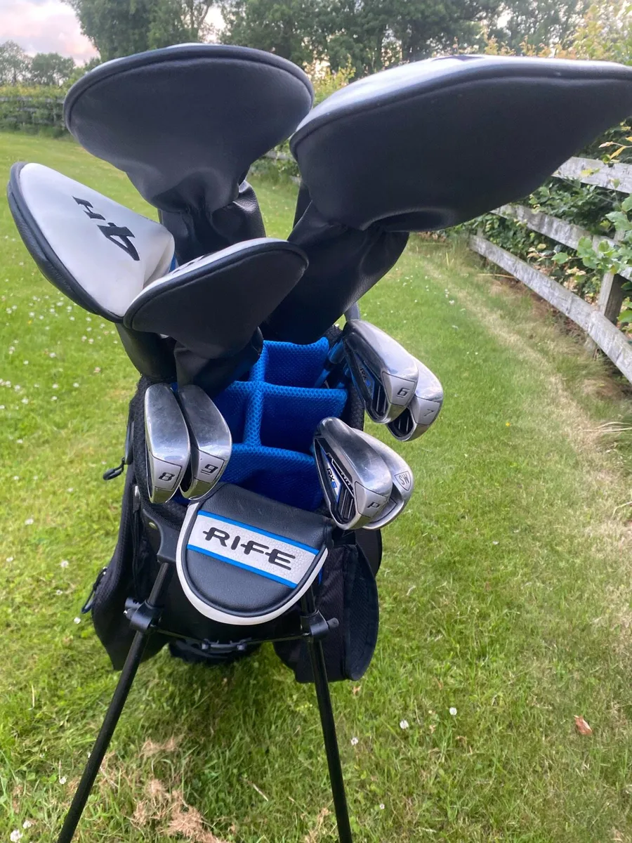 Rife Golf clubs left handed - Image 2