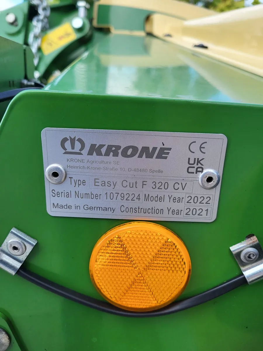 Krone front mower - Image 3