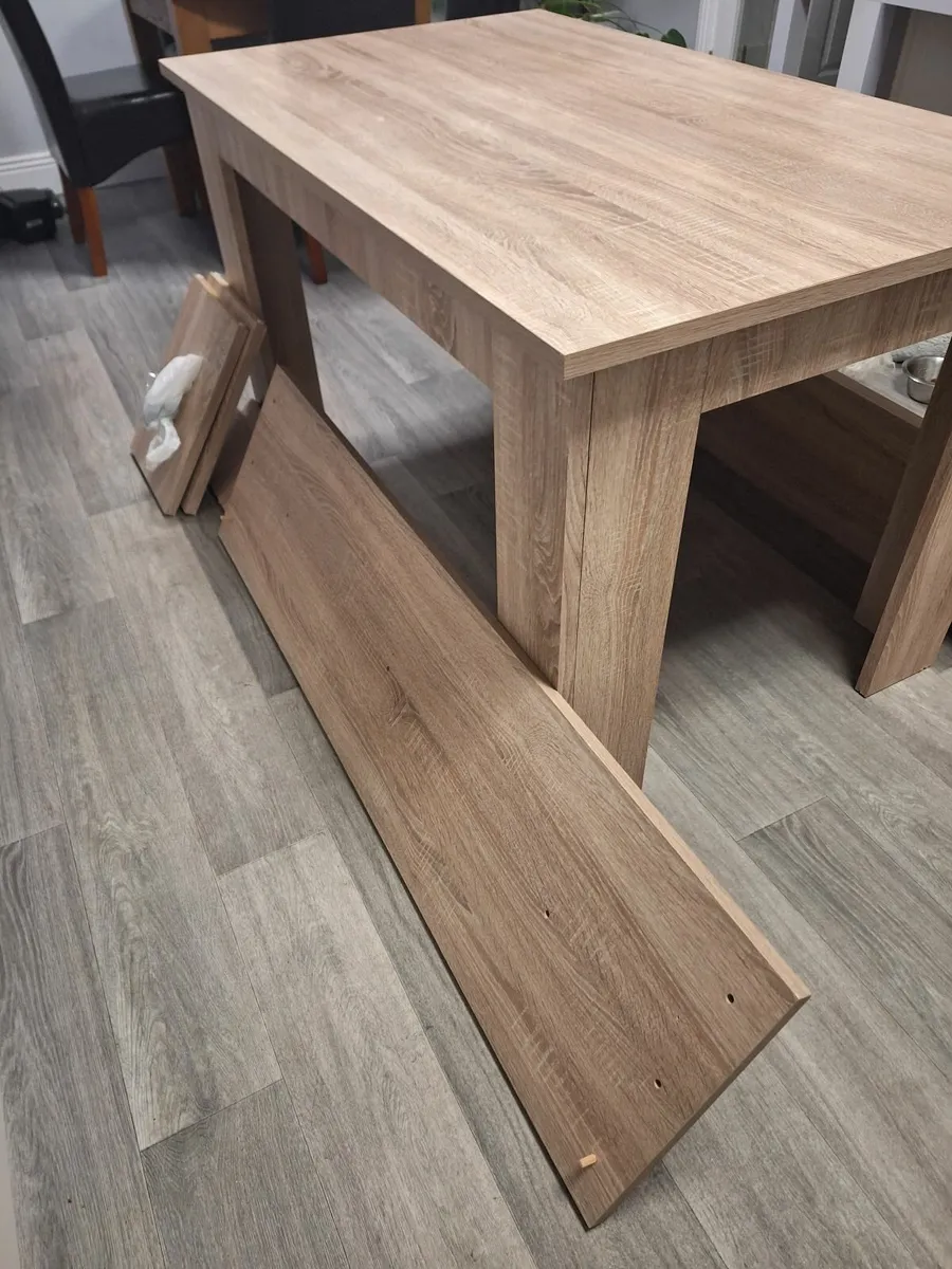 TABLE + 2 BENCHES - Image 1