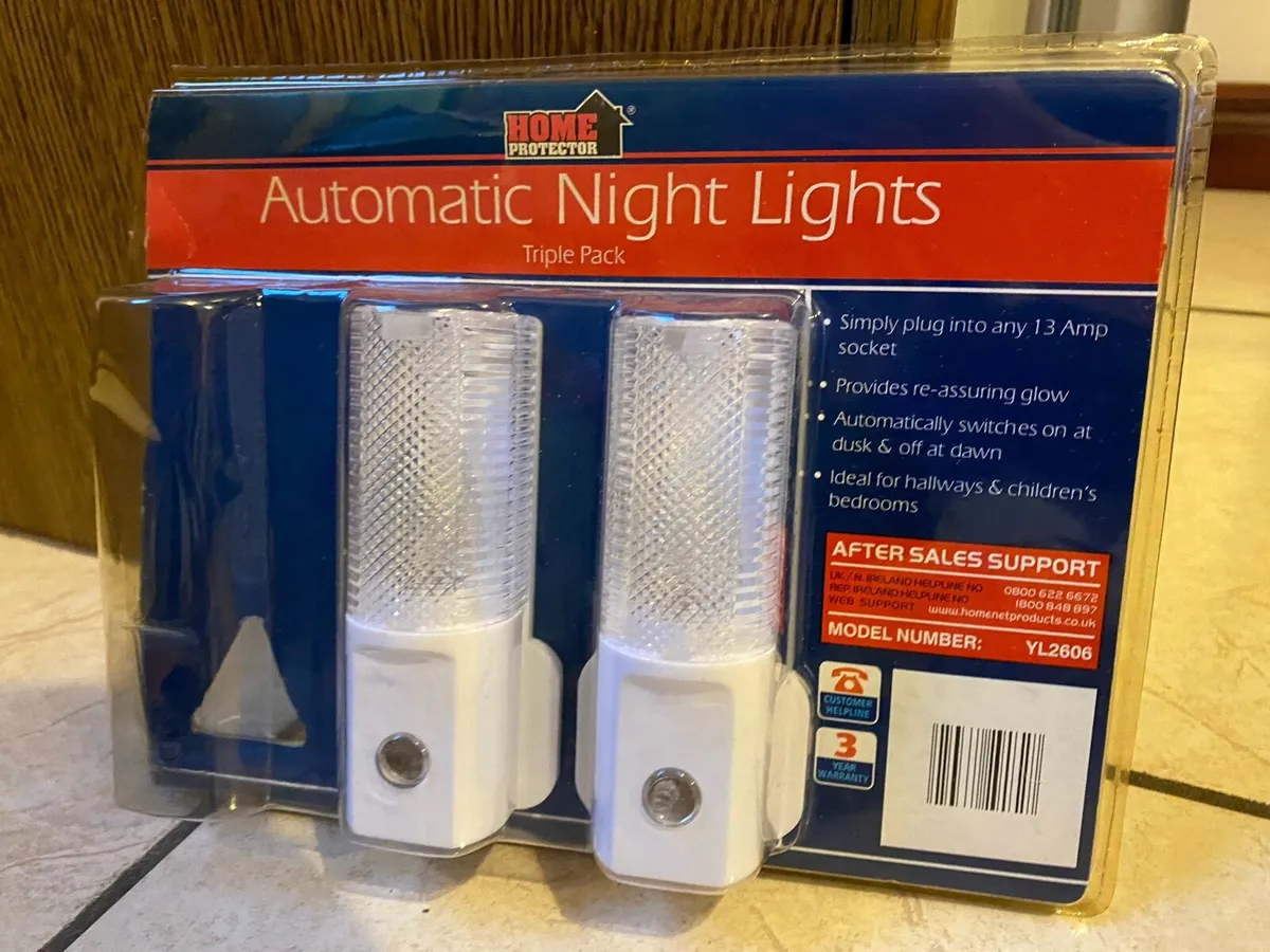NEW Two Night Lights in original packaging