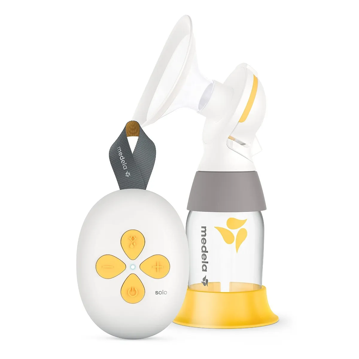 Medela Solo, single electric breast bump