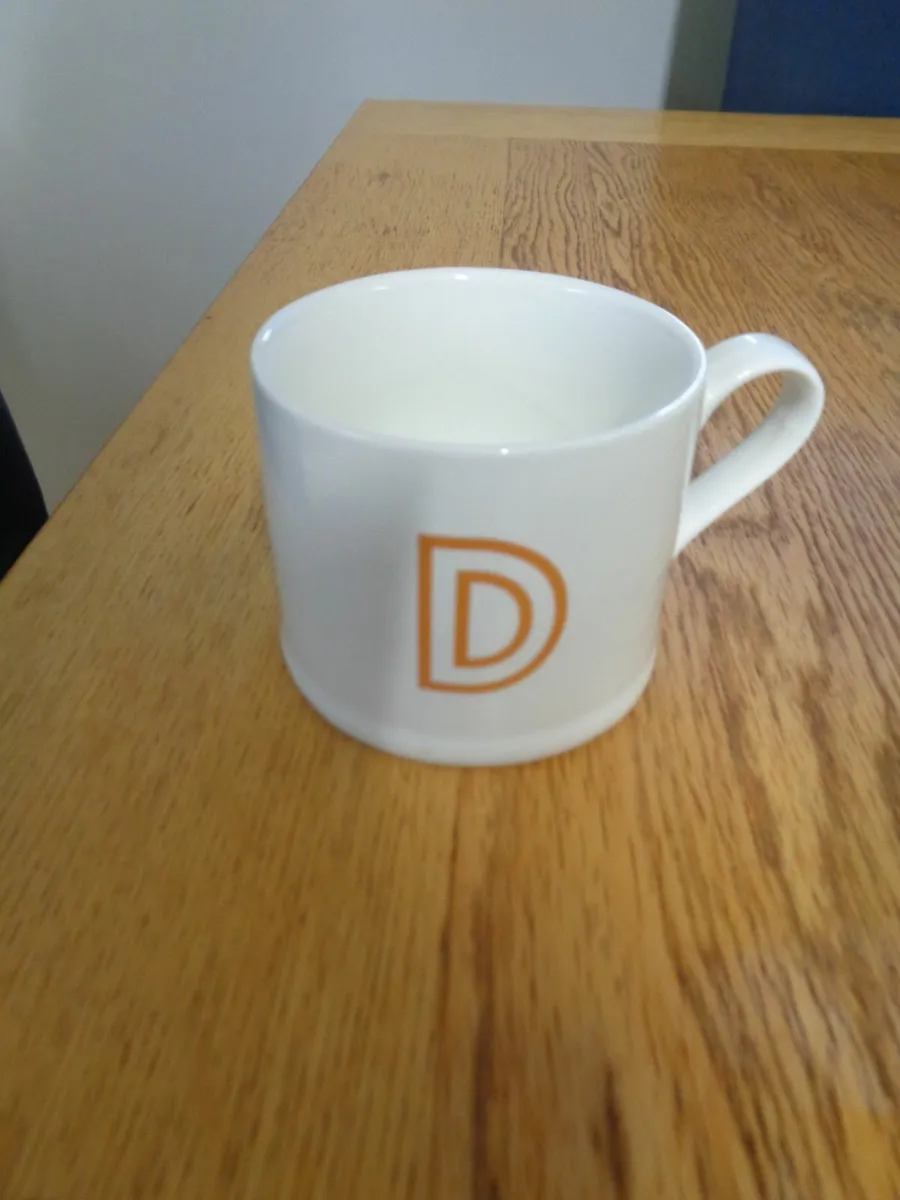 Designer Porcelain Mug for Sale - Image 1