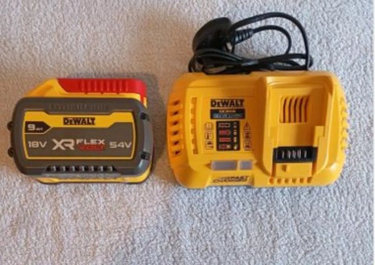 DeWalt Fast Charger & 9ah Battery - Image 1