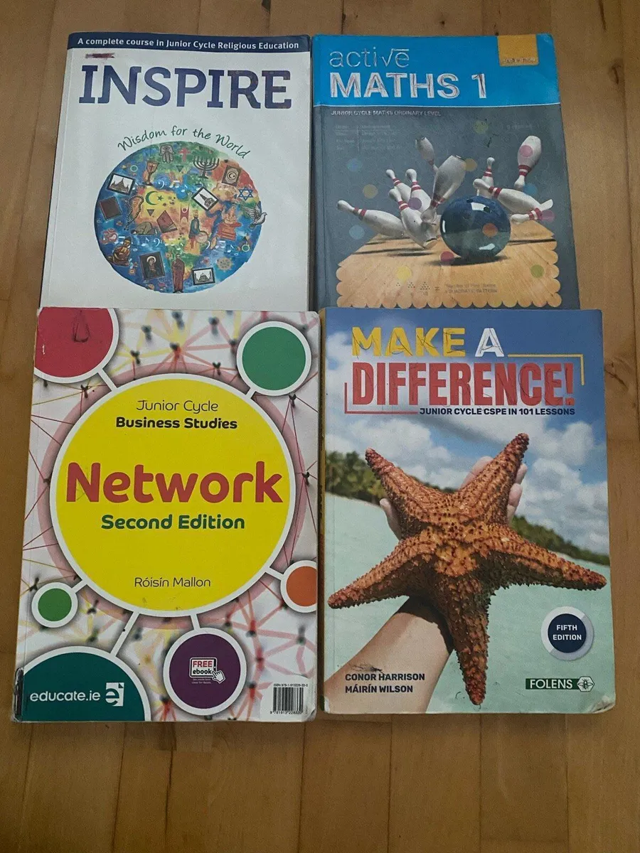 Junior Cert school books - Image 1