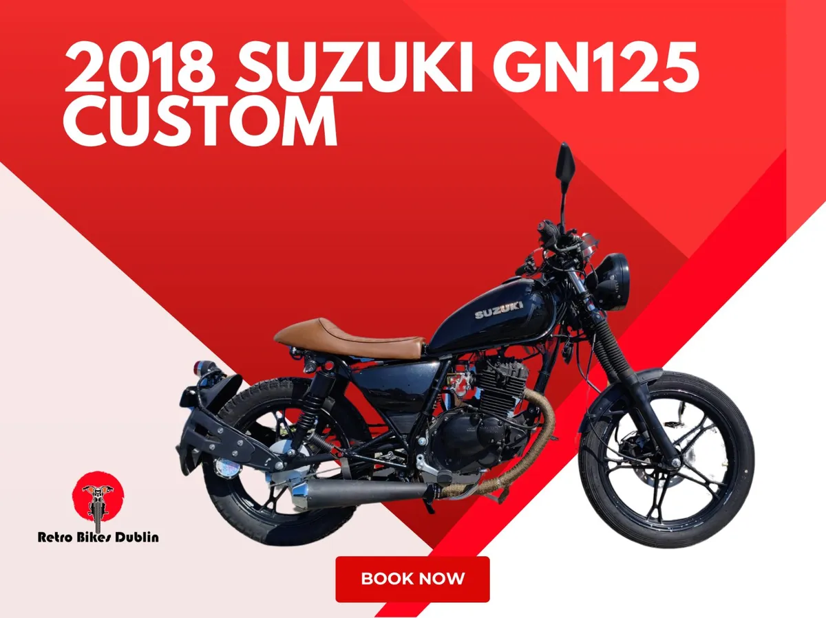2018 Suziki GN125 Custom (Video Soon) - Image 1