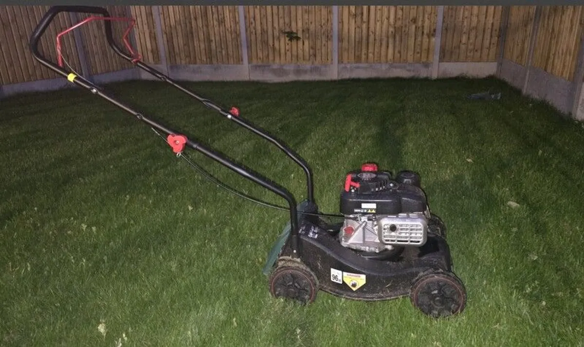 Petrol lawnmower