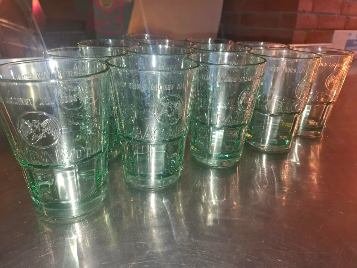 Bacardi glasses - Image 1