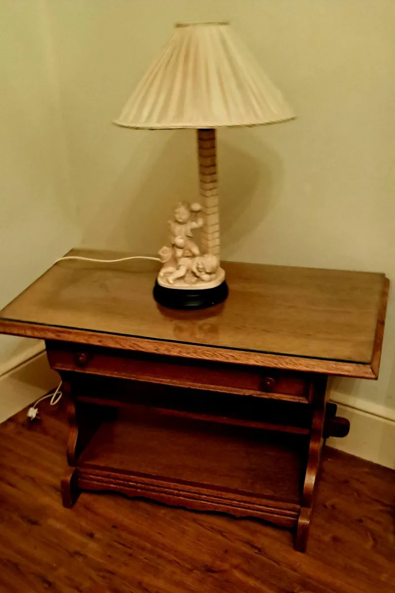 Oak Side Table - Image 2