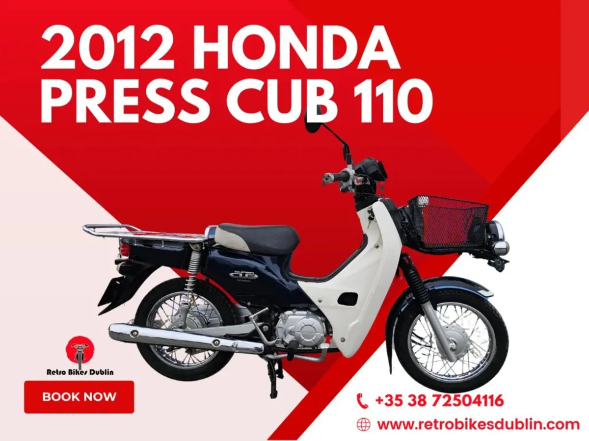 2012 Honda Press Cub 110 - Image 1